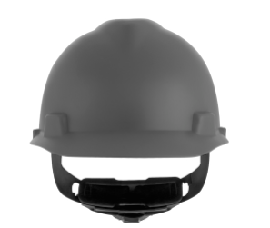 MSA Grey Matte, V-Gard Protective Hard Hat
