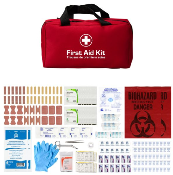 CSA Type 2, Medium Basic Soft Pack First Aid Kit