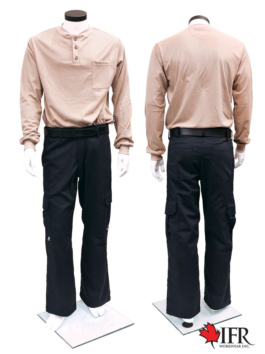 IFR Workwear Inc. - UltraSoft® 9 oz Cargo Pants - Navy